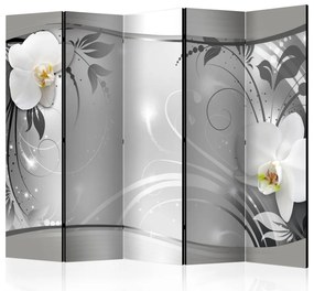 Artgeist Paraván - Silver Abstract II [Room Dividers]