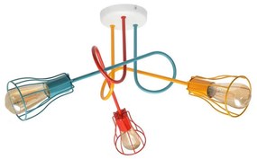 Prisadený luster OXFORD 3xE27/15W/230V