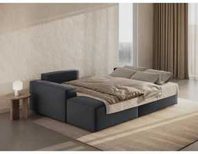 Tmavosivá rozkladacia rohová pohovka (ľavý roh) Jodie – Micadoni Home