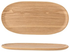 Dekoratívna tácka z dubového dreva 15x31 cm Leyton – Bloomingville