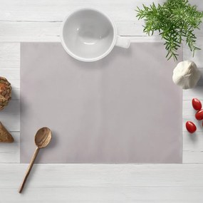 Biante Zamatové prestieranie na stôl SV-011 Svetlo sivé - 30x40 cm - SKLADOM