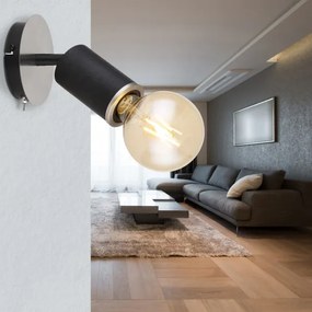 Globo 54032-1B - Nástenné bodové svietidlo JOSEBA 1xE27/60W/230V