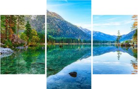 Obraz - Jazero Hintersee (90x60 cm)