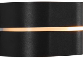 Nordlux - Vonkajšie nástenné svietidlo SIBELIS 1xE27/10W/230V IP44 čierna