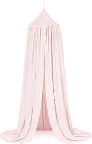 Baldachýn bavlnený púdrovo ružová