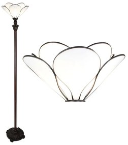 Stojaca vitrážová lampa 31*183 WHITE