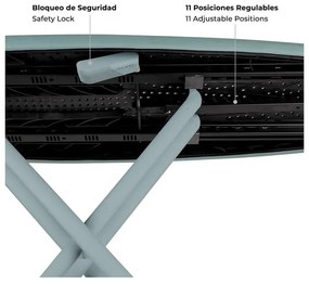 Žehliaca doska 130x37 cm K-Surf Salvia Tube – Rolser