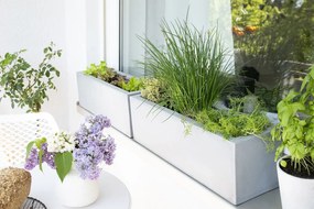 Hrantík FLOBO, sklolaminát, šírka 60 cm, betón - design