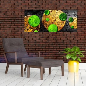 Obraz abstrakcie - Guľa (120x50 cm)