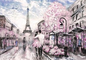 Fototapeta - Paríž (254x184 cm)