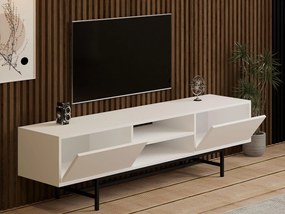 TV stolík/skrinka Nubola (biela) . Vlastná spoľahlivá doprava až k Vám domov. 1095602