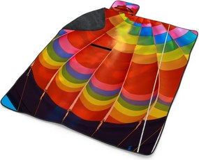 Sablio Plážová deka Teplovzdušný balón: 200x140 cm