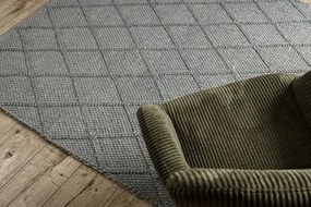 Koberec TAHAR 99001G sivý, kosoštvorce