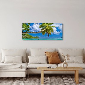 Obraz - Seychely (120x50 cm)
