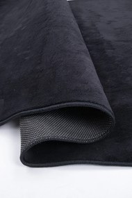 Koberec Plush BLACK rozmery koberec: 80x140 cm