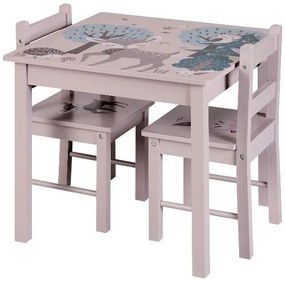 Livarno®  Detský stôl s 2 stoličkami  (100394108)