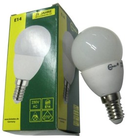 E14 3W LED žiarovka Tema v tvare kvapky