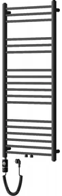 Mexen Yodo elektrický radiátor 1200 x 500 mm, 600 W, čierny - W113-1200-500-2600-70