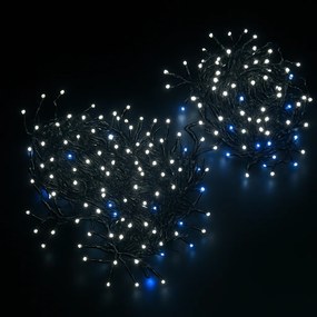 Vianočné svetielka vonkajšie FLASH studená biela 300 LED