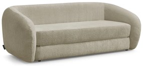 Svetlohnedá ženilková rozkladacia pohovka 228 cm Neyo – Bobochic Paris