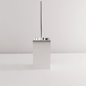 Rea Til, kovový stojan na WC s kefou, chrómová, REA-88094