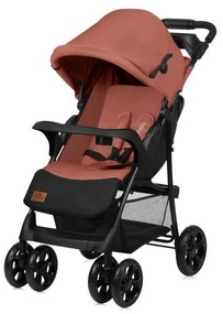 Lionelo - Športový kočík EMMA PLUS tehlová/čierna