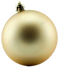 DECOLED Plastové ozdoby, d.8 cm, zlaté, 4x vráskavé, 4x matné, 4x trblietavé