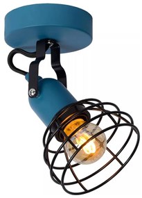 Lucide 08927/01/35 - Bodové svietidlo POLA 1xE27/60W/230V modrá