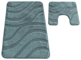 Sada kúpeľňových koberčekov Montana Symphony Persian Blue