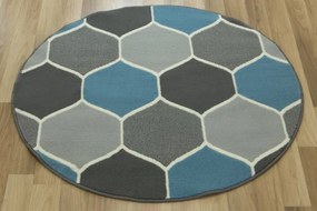 Koberec LUNA 503833/95812 modrý / sivý