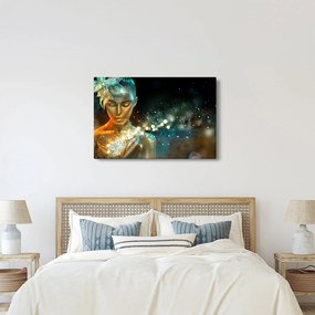 Obraz zlatej víly (90x60 cm)