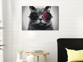 Obraz - maľovaný podľa čísel Cat With Glasses