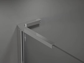 Mexen Kioto L, sprchová zástena Walk-In 55 x 200 cm, 8mm číre sklo, chrómový profil, 800-055-103-01-00