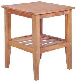 Konferenčný stolík 40x40x50 cm, štvorcový, tíkový masív 44737