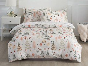 XPOSE® Francúzske mikroplyšové obliečky ŠKANDINÁVSKE VIANOCE Exclusive