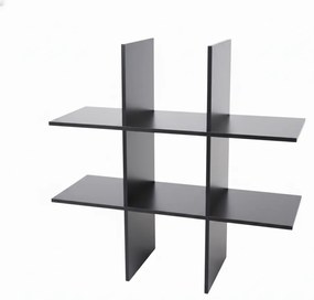 Nástenná polica SHELVIX 55 cm - viac farieb Farba: Čierna