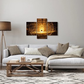 Obraz svietiaceho disku (90x60 cm)