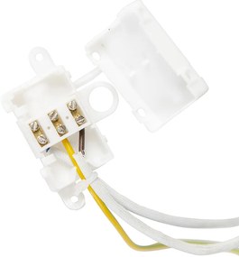 Klasická nástenná lampa zlatá s čiernym zamatovým tienidlom - Combi