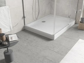 Mexen Flow+, obdĺžniková sprchová vanička 90 x 70 cm, biela lesklá, 46R107090H