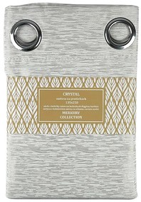 Záves na prechodkách Crystal 135x250 béžová Merkury Home