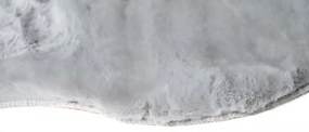 Koberček RABBIT FUR CLASSIC svetlosivý