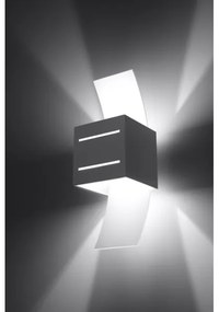 Nástenné svietidlo LORETO 1xG9/40W/230V šedá