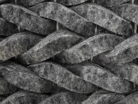 Treccia koberec sivý 170x240 cm