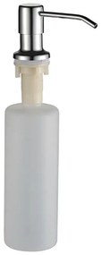 Laveo Drop, kuchynský dávkovač saponátu 500ml, chrómová, LAV-OKD_031T
