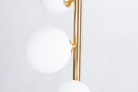 Dizajnová lampa Sybilla 6 zlaté