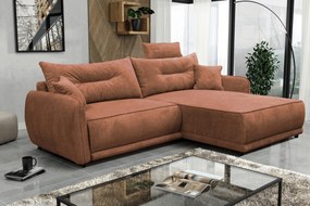 XXXLutz ROHOVÁ SEDAČKA, textil, hrdzavá MID.YOU - Sedačky - 001574006810