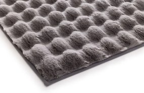 Kúpeľňový koberček Bubbles sivý