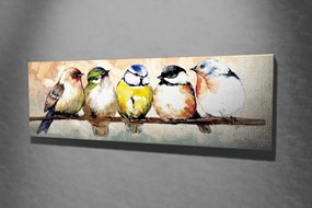Obraz Vtáky 30x80 cm