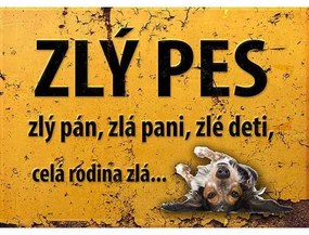 Ceduľa Pozor Pes