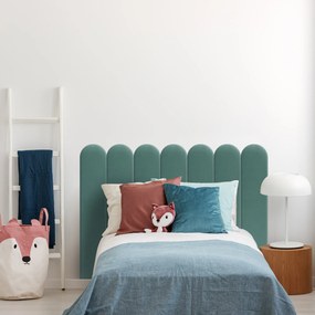 Zástena za posteľ - Oblúk - 20x100cm Farba: Morská zeleň, Rozmer: 20x100